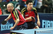 Baszczyk i Wang podczas Liebherr Polish Open 2006, fot. I. Kanabrodzki